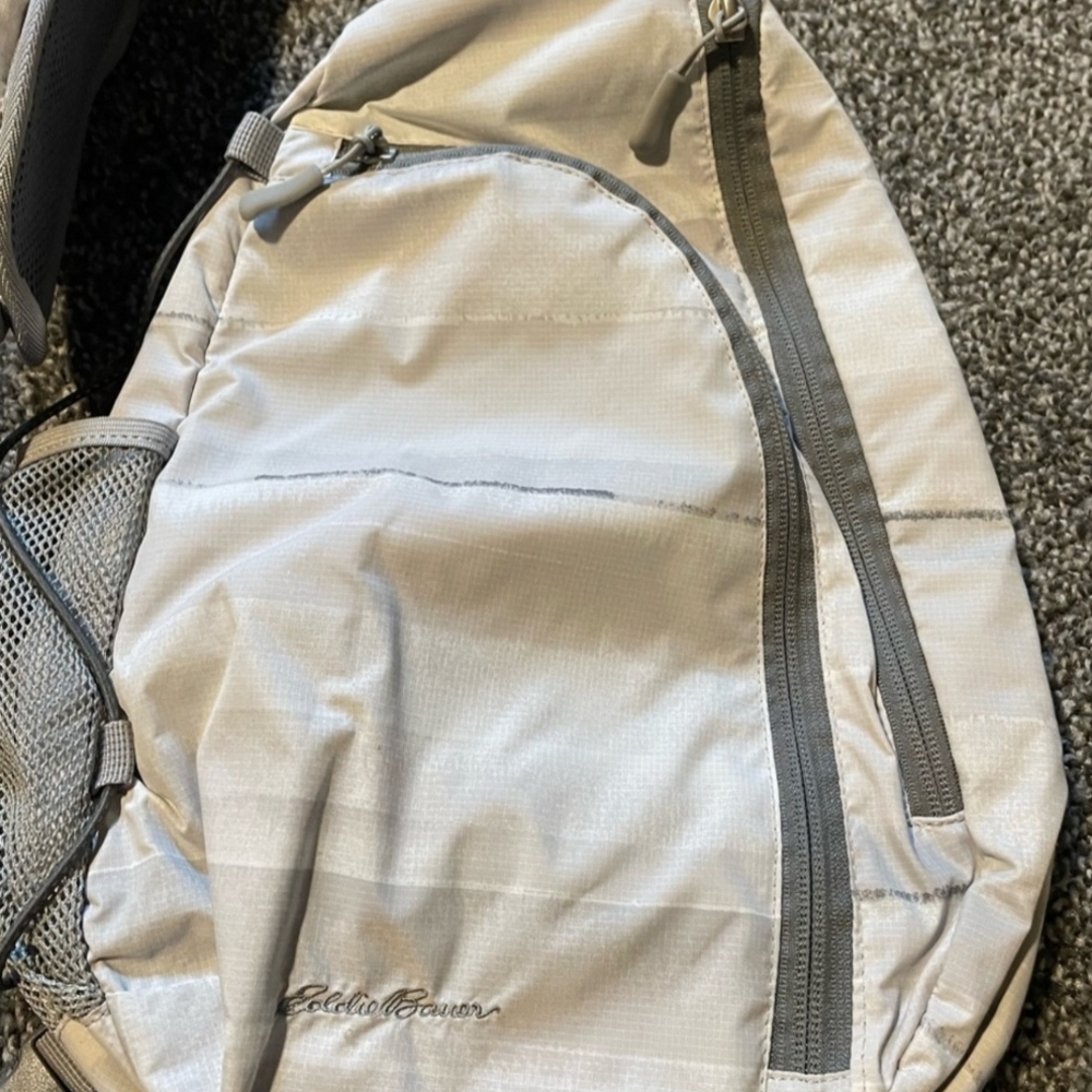 Eddie Bauer Gray Sling Bag